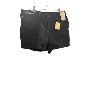 LEVI’S BLACK MID-SHORTS WOMENS SIZE 31 NWT